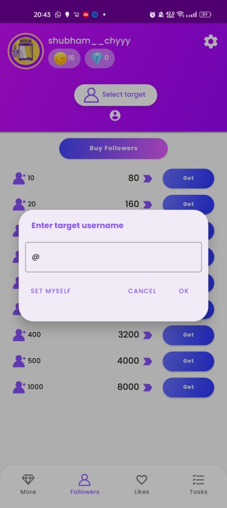 Topfollow app download