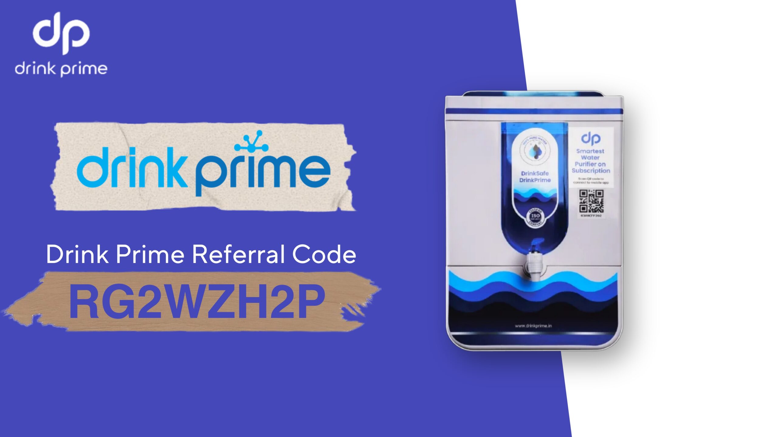 Drinprime Water Purifier Referral Code