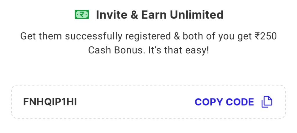 Investro Invite Code