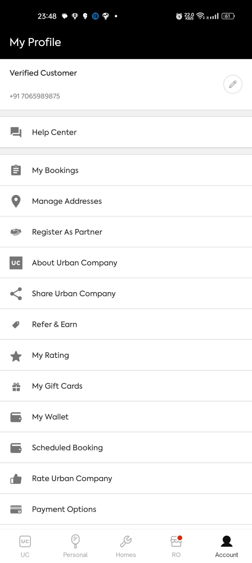 Urban Company Referral Code Get ₹300 Coupon On Signup Urban Company App