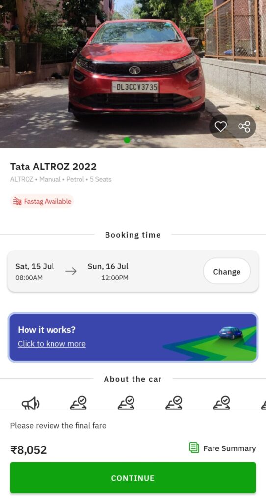 How apply Zoomcar Referral Code
