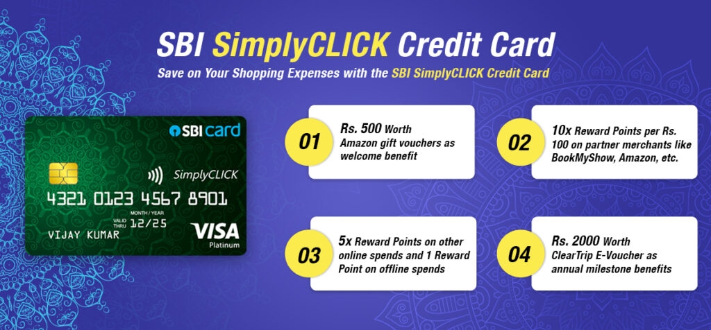 SBI SimplyClick Credit Card