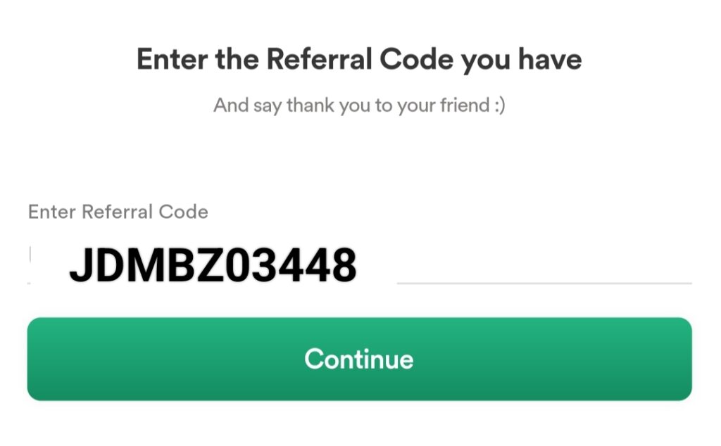 Dhan app referral code JDMBZ03448