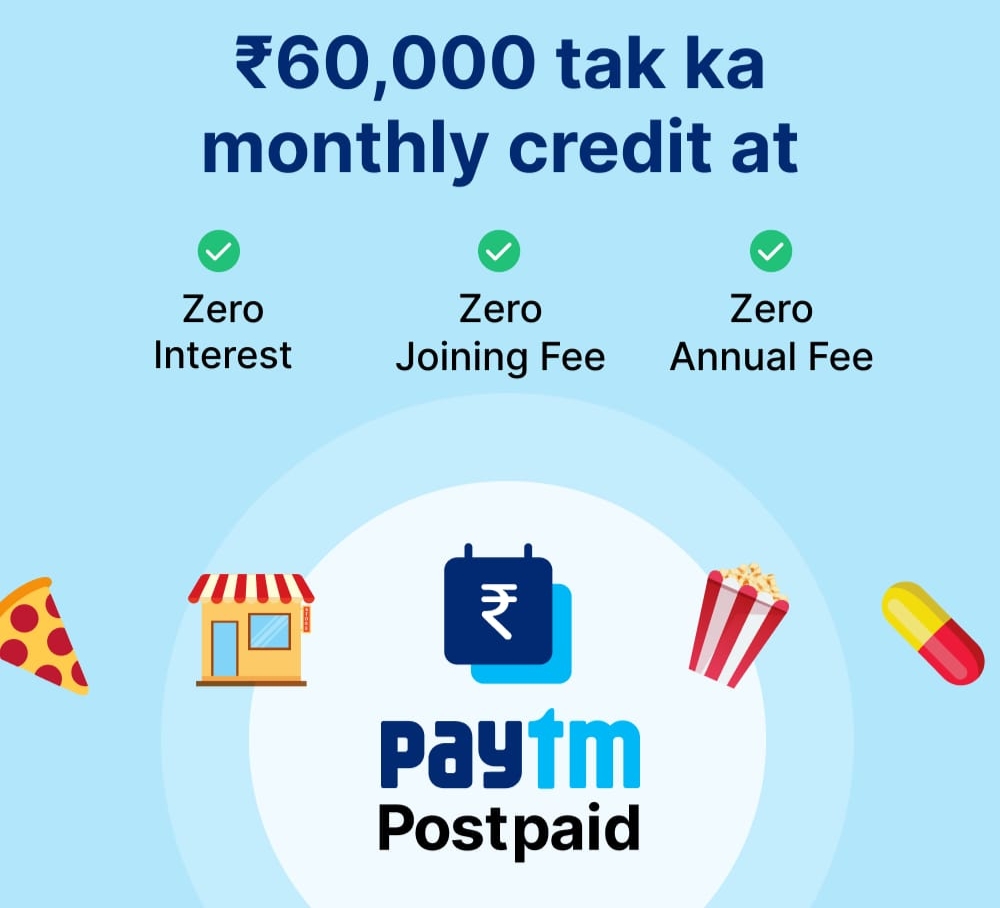 Paytm Postpaid Referral Code