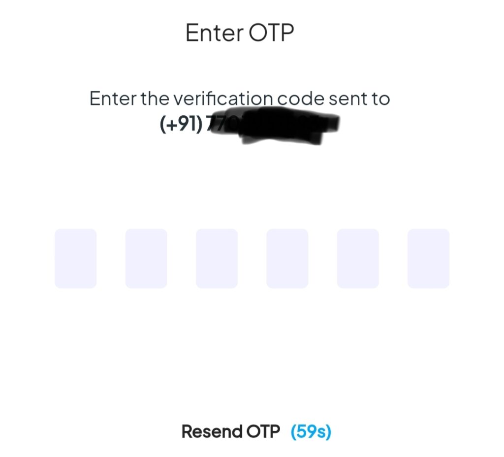 Teji Mandi OTP Verification