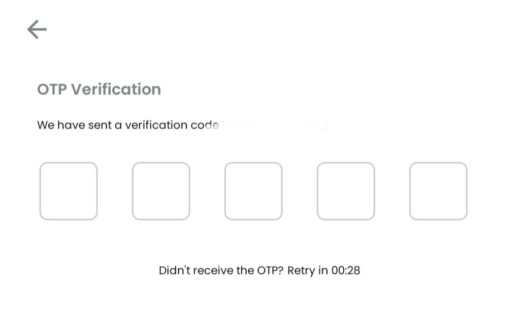 Country delight OTP verification