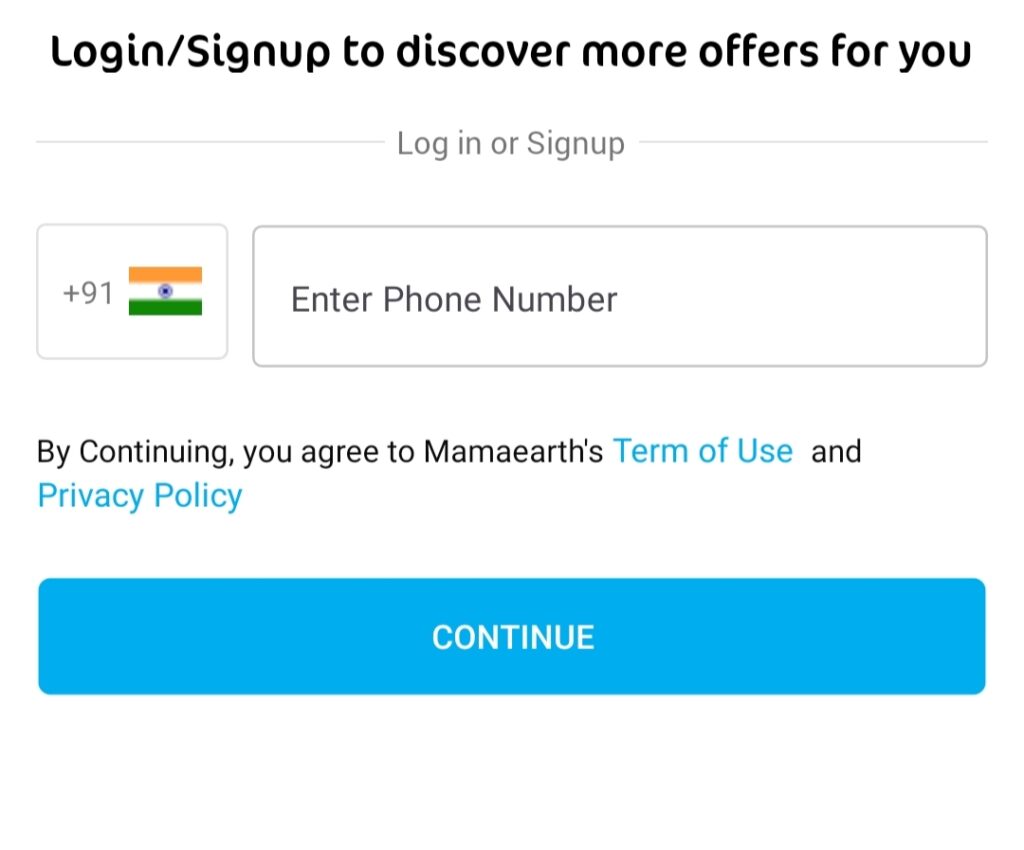 How To Signup On Mamaearth