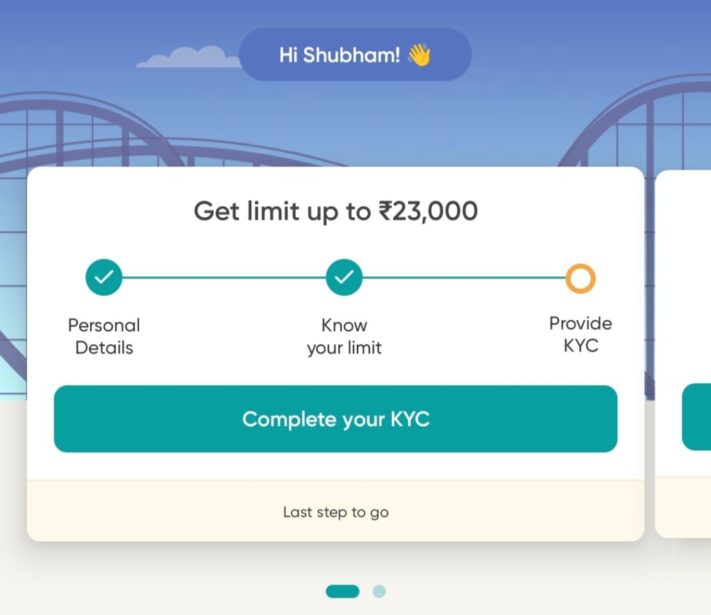 Complete Fibe KYC