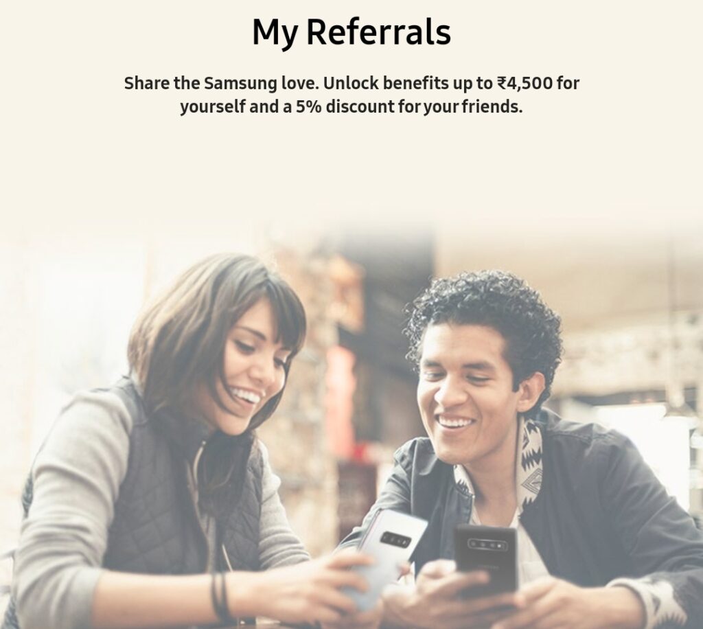 Samsung Referral Program