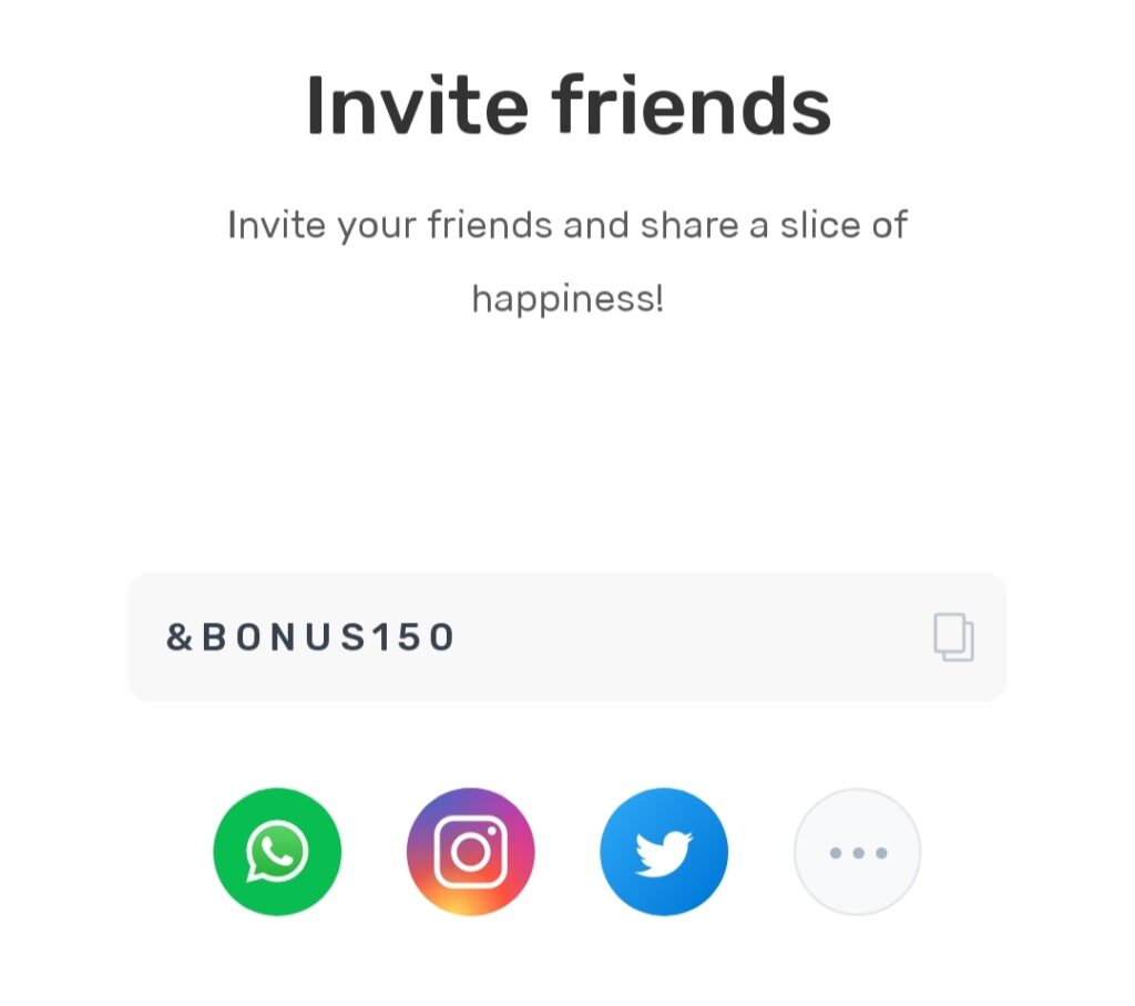 Slice Referral Code BONUS100