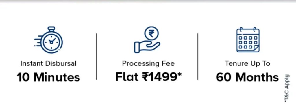 Tata Neu Personal Loan Processing Fees and Interest Rates