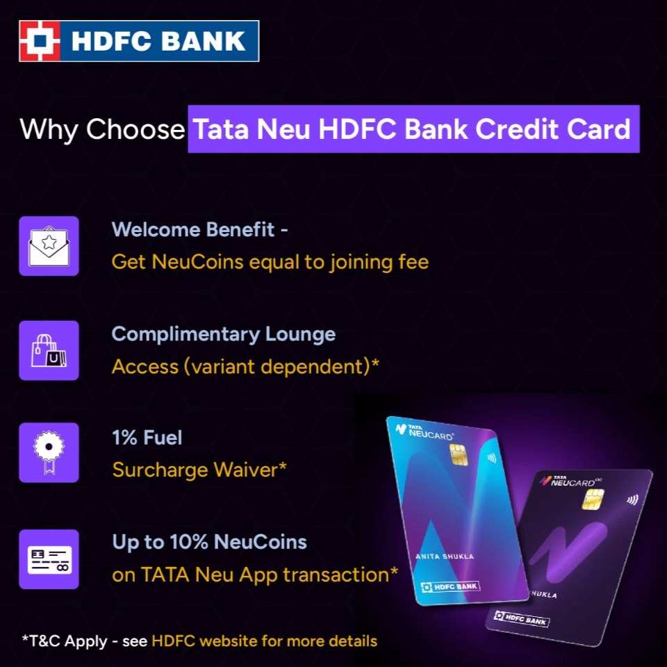 HDFC Tata Neu Credit Card